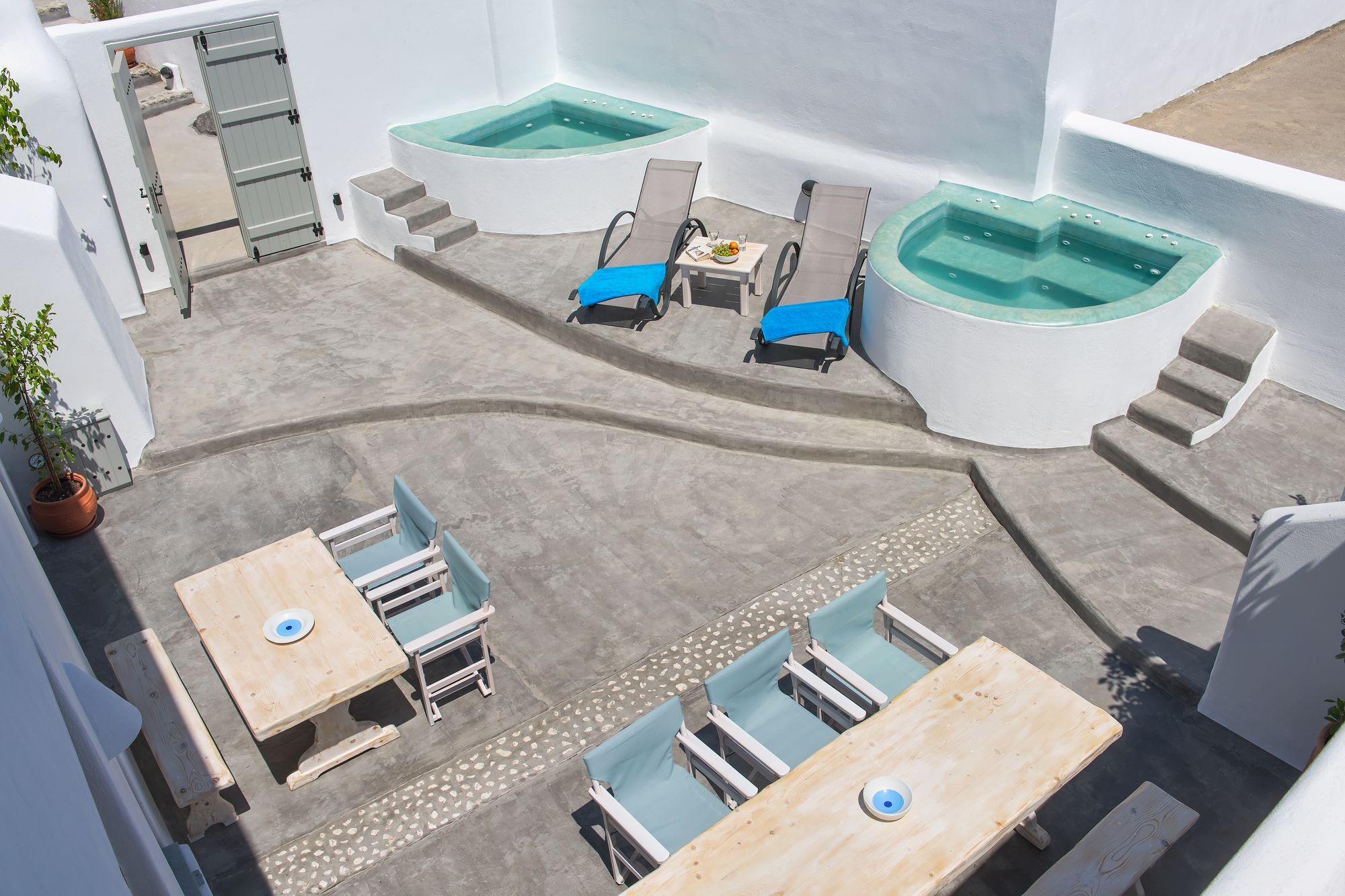 Nereids Villa Santorini Megalochori (Santorini) Exterior foto