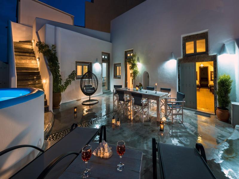 Nereids Villa Santorini Megalochori (Santorini) Exterior foto