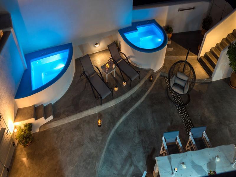 Nereids Villa Santorini Megalochori (Santorini) Exterior foto
