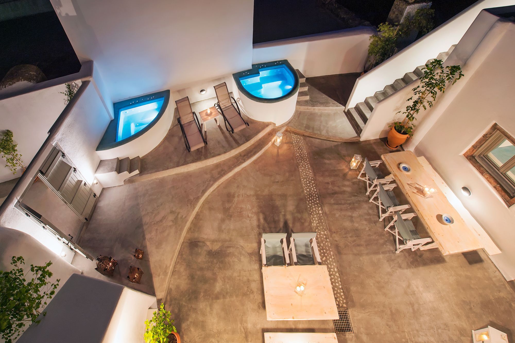 Nereids Villa Santorini Megalochori (Santorini) Exterior foto