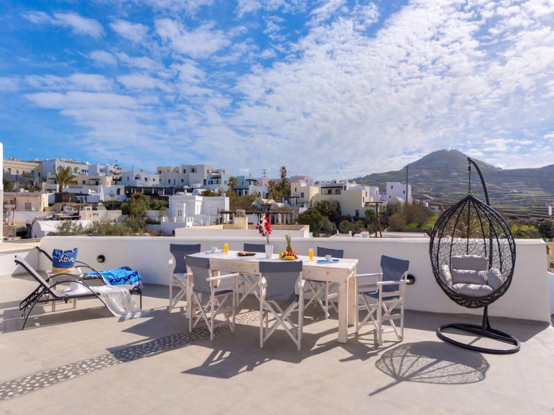 Nereids Villa Santorini Megalochori (Santorini) Exterior foto
