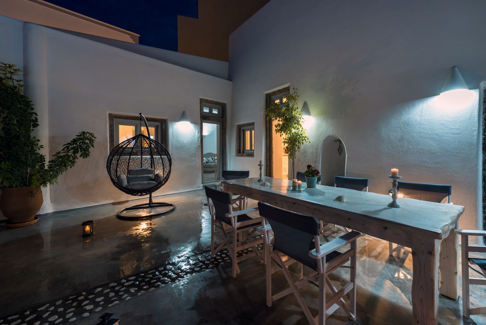 Nereids Villa Santorini Megalochori (Santorini) Exterior foto