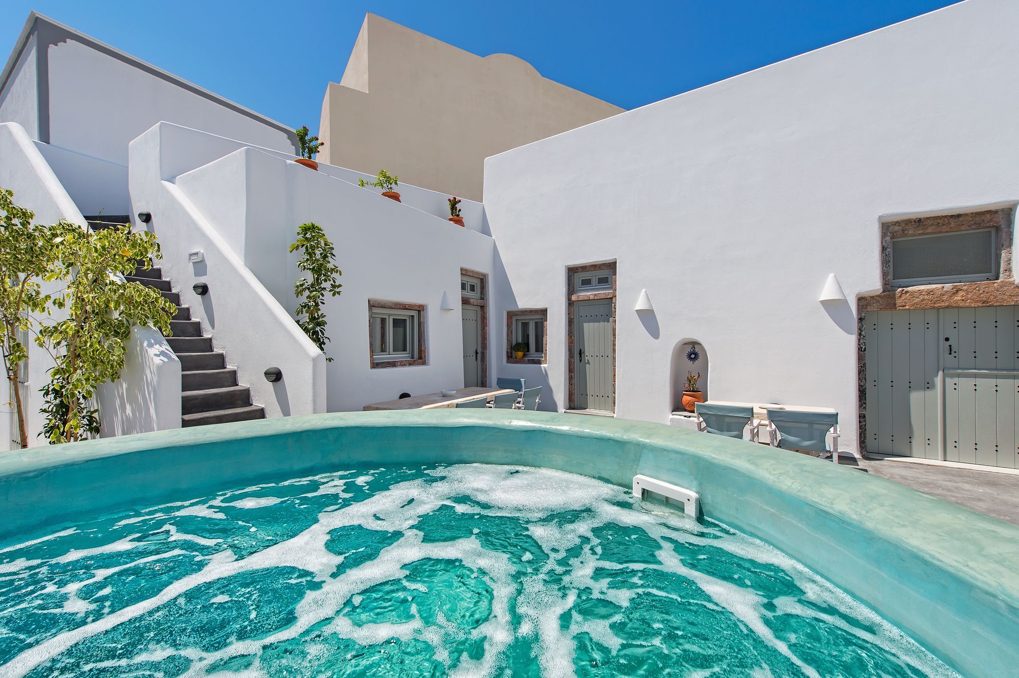 Nereids Villa Santorini Megalochori (Santorini) Exterior foto