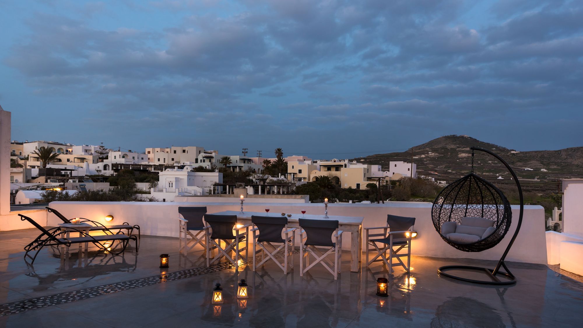 Nereids Villa Santorini Megalochori (Santorini) Exterior foto