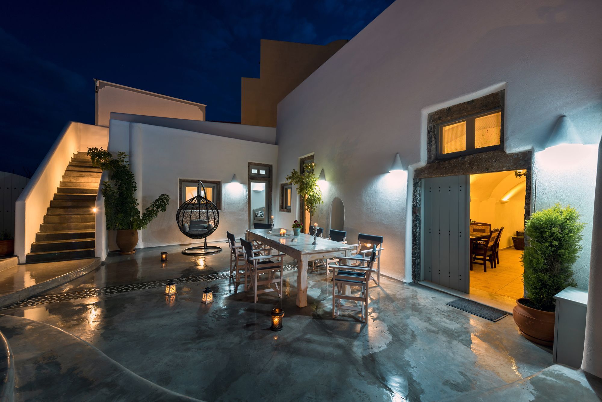 Nereids Villa Santorini Megalochori (Santorini) Exterior foto