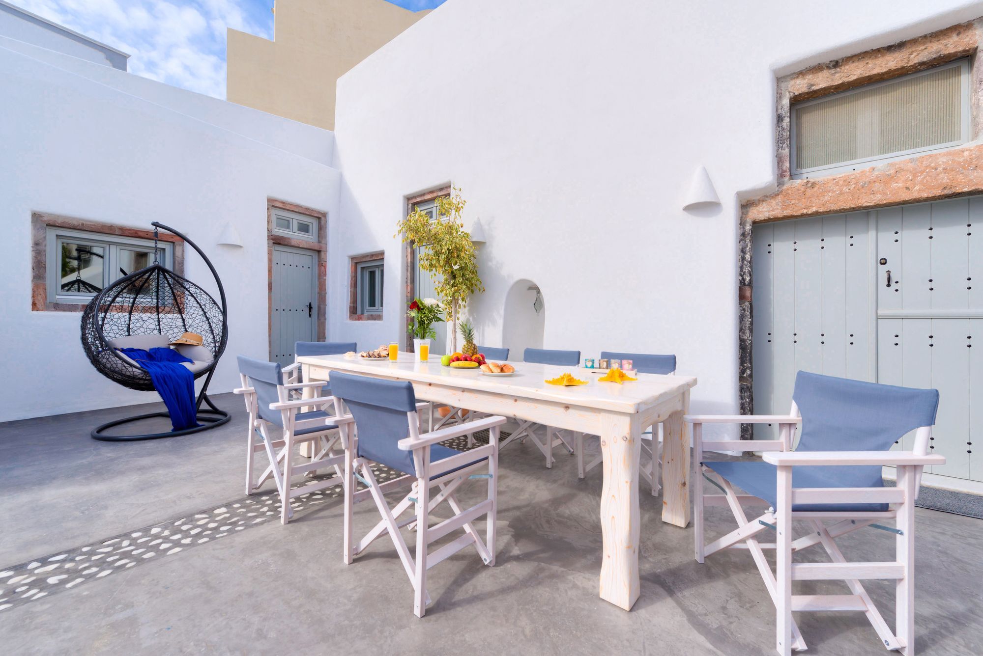 Nereids Villa Santorini Megalochori (Santorini) Exterior foto