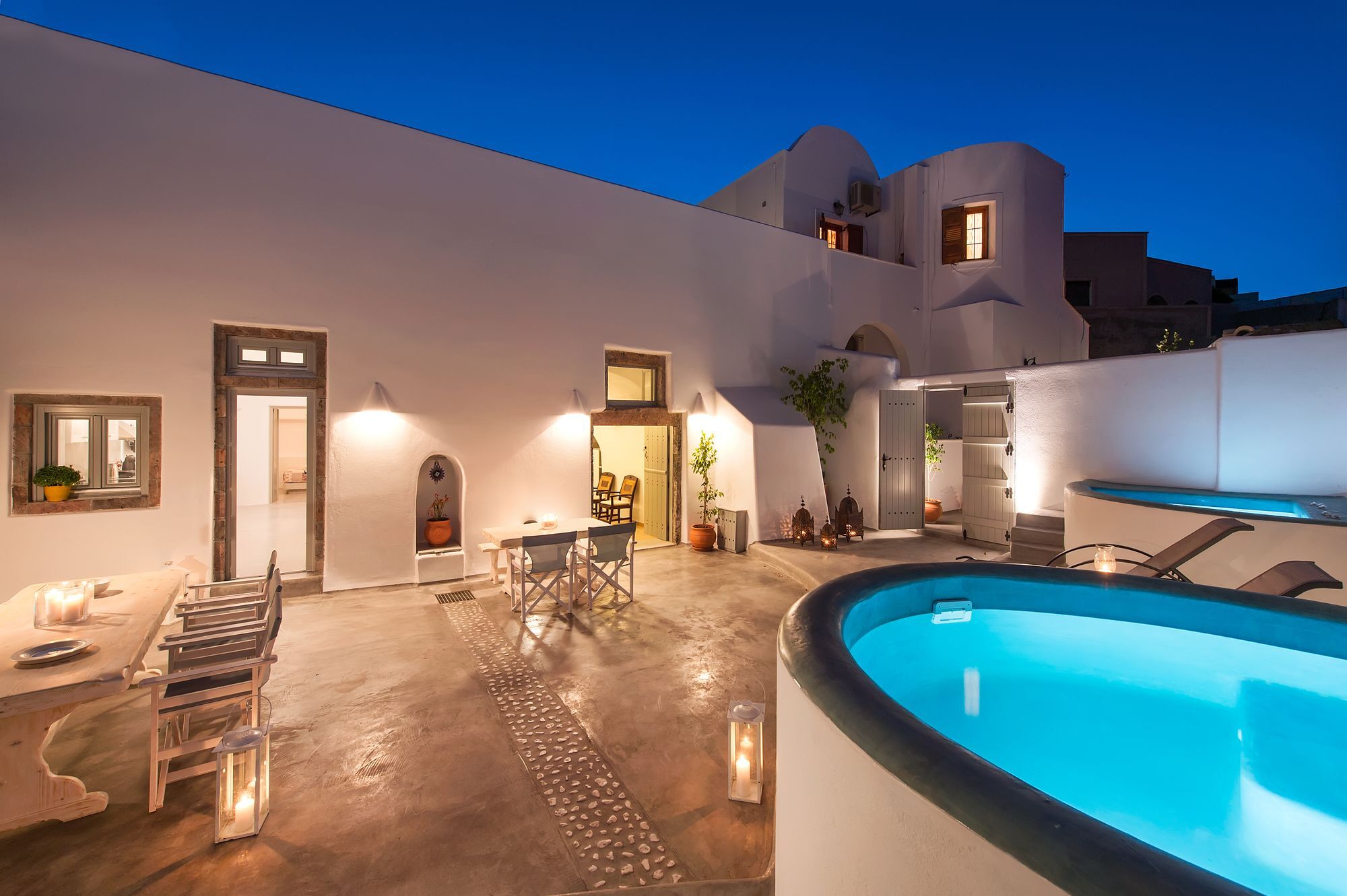 Nereids Villa Santorini Megalochori (Santorini) Exterior foto