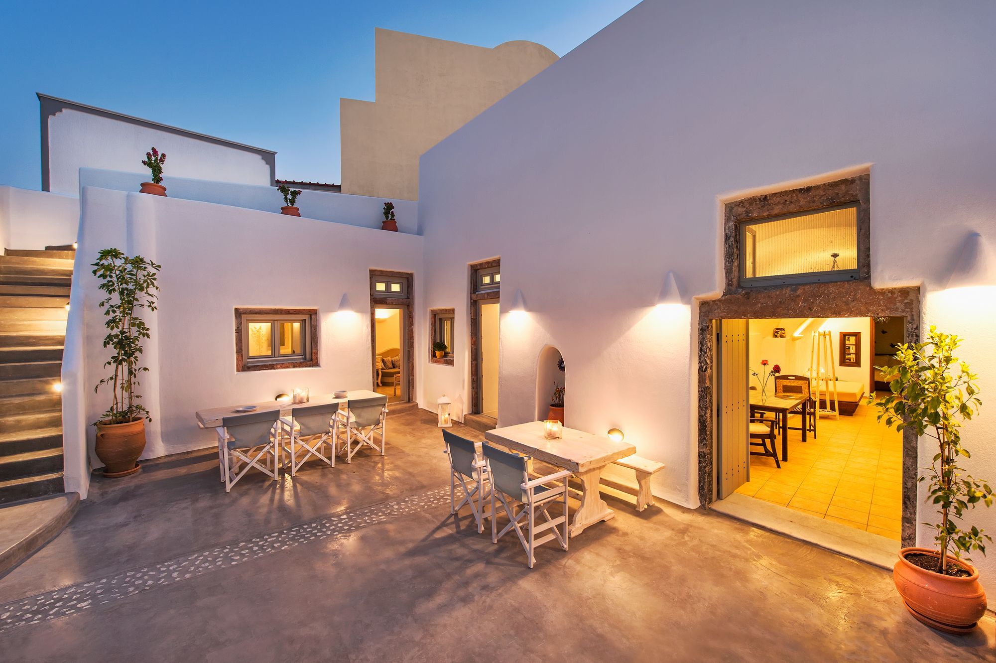 Nereids Villa Santorini Megalochori (Santorini) Exterior foto