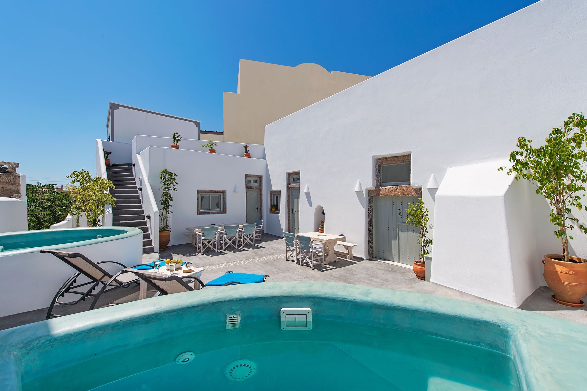 Nereids Villa Santorini Megalochori (Santorini) Exterior foto