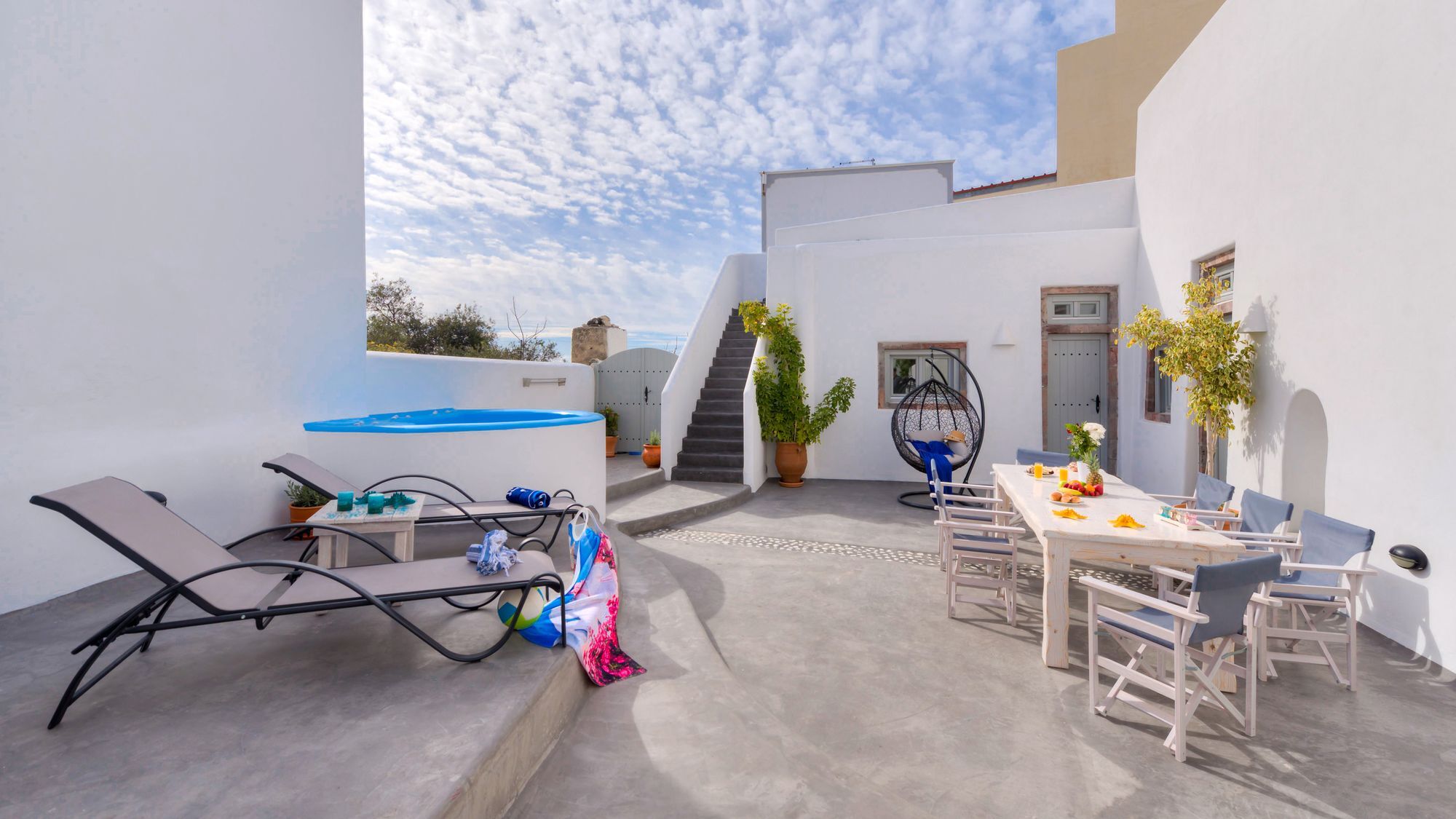 Nereids Villa Santorini Megalochori (Santorini) Exterior foto